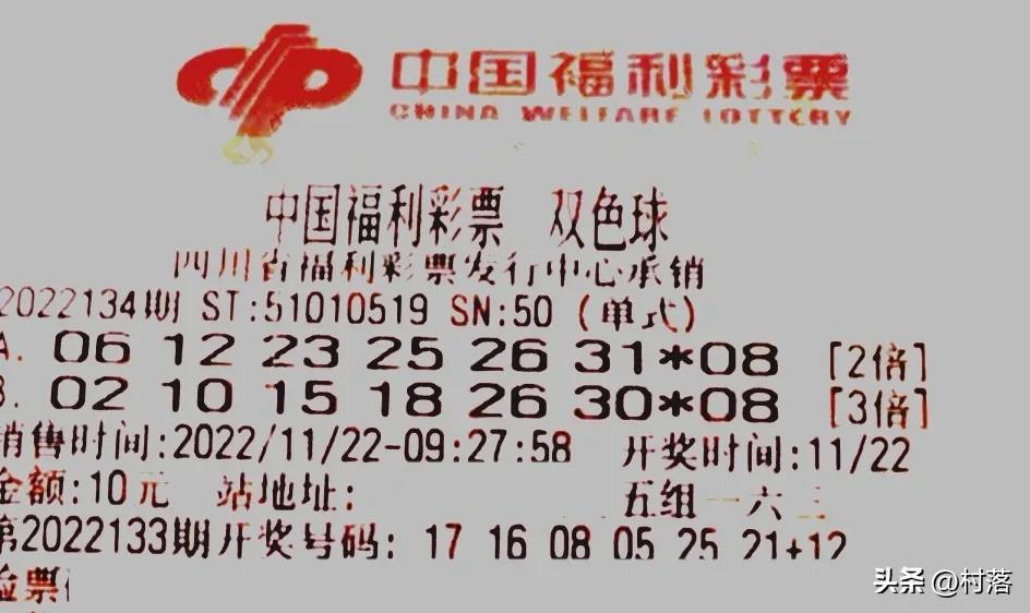 双色球2018年第134期开奖结果查询及分析