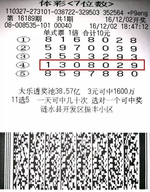 体彩7位数开奖结果22010，幸运降临的瞬间与背后的故事