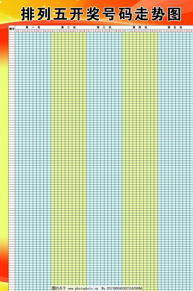 探索排列五走势图，揭秘500期走势图的奥秘
