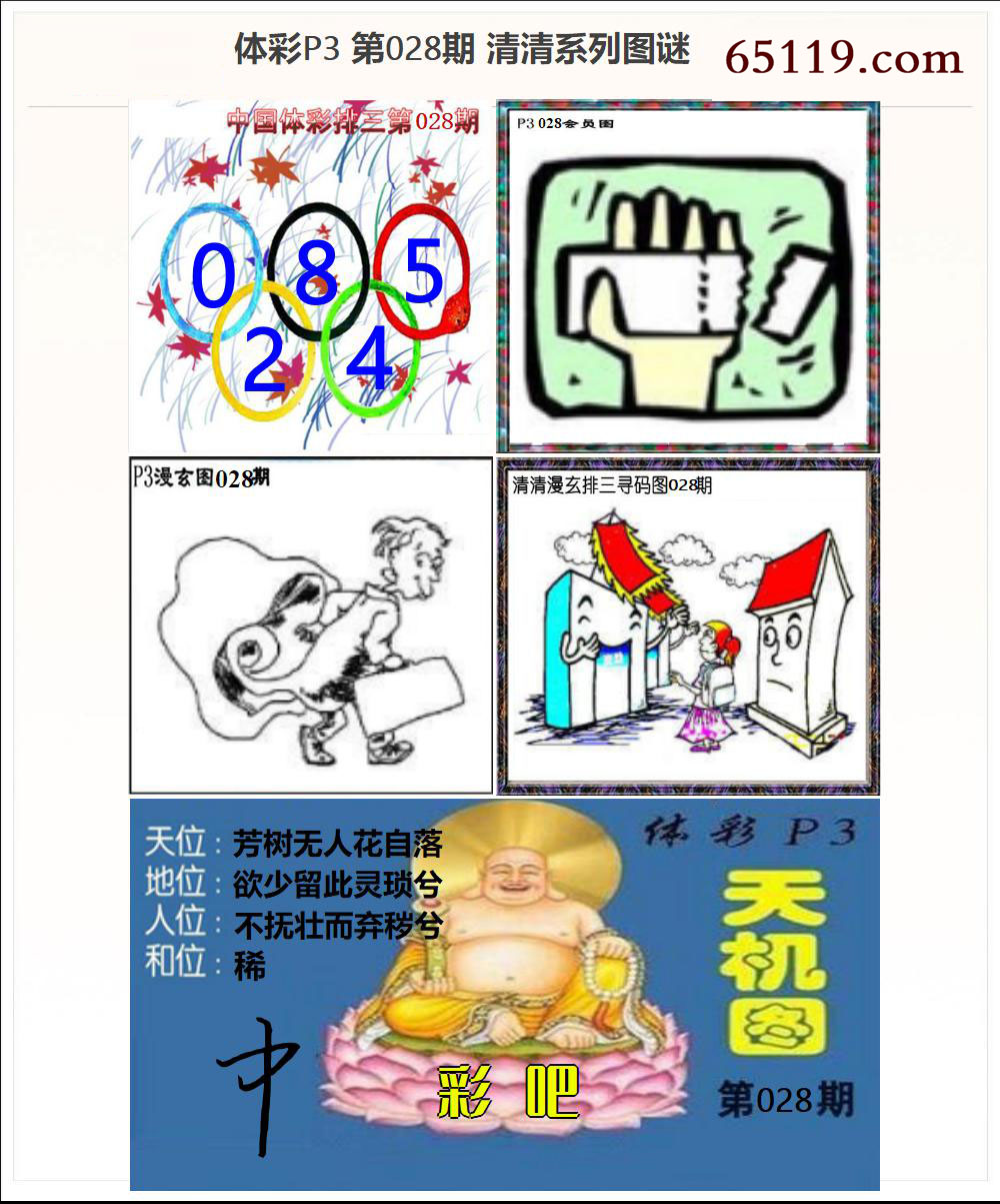 福彩3D藏机图