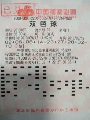 双色球2019054期开奖，幸运之夜的星光璀璨